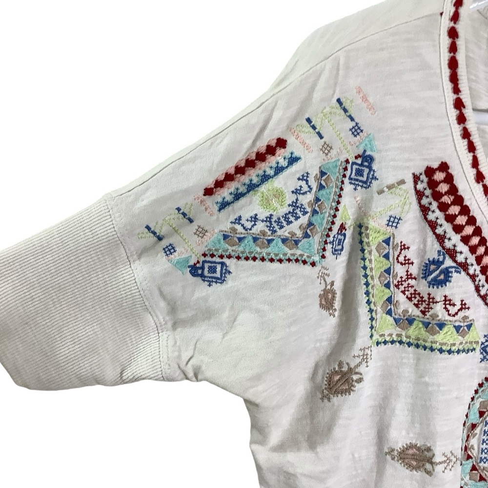 Sundance Brighter Days Embroidered Top White - Picture 4 of 9